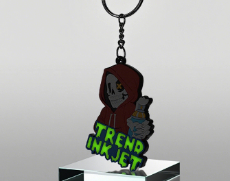 Glow-in-the-dark PVC Keychains