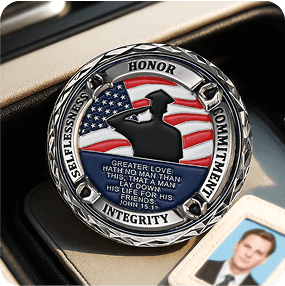 HONOR Police Challenge Coin