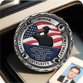 HONOR Police Challenge Coin
