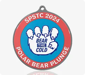 Custom UV-Printed Round Medals