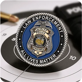 Law Enforcement Police Challenge Coins