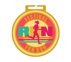 Fun Run Custom Medals