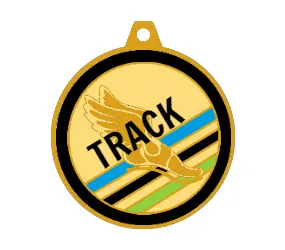 Cool Track Custom Medals
