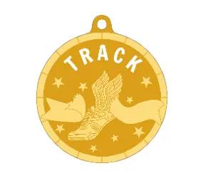 Custom Track Medals