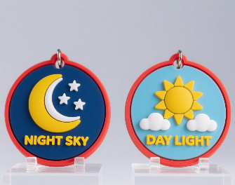 Double-sided PVC Keychains