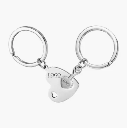 Cupid's Arrow Couple Keychains
