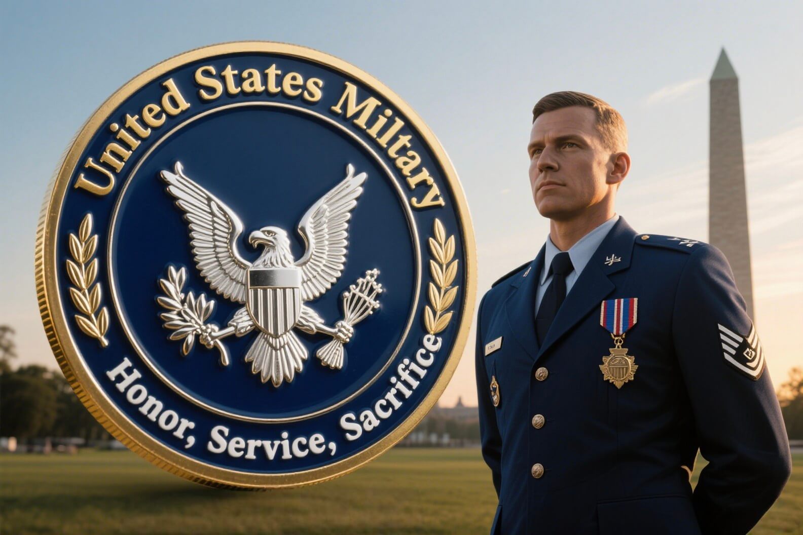 U.S. Honor Military Veteran Coins