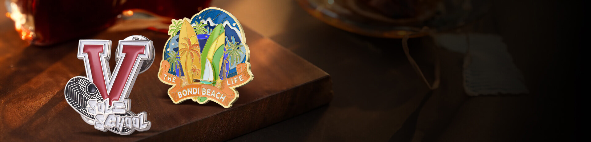 custom enamel lapel pins