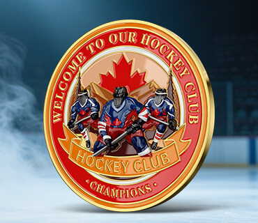 Hockey Club Champions Challenge Coins Canada