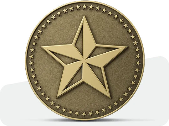 Antique Gold Challenge Coins