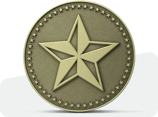 Antique Brass Challenge Coins