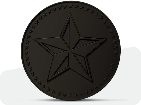 Dye Black Challenge Coins