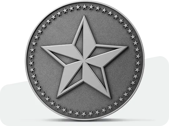 Antique Silver Challenge Coins