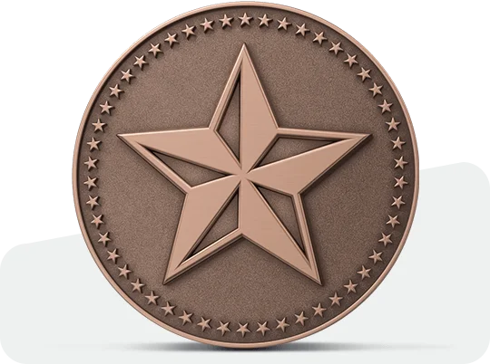 Antique Copper Challenge Coins