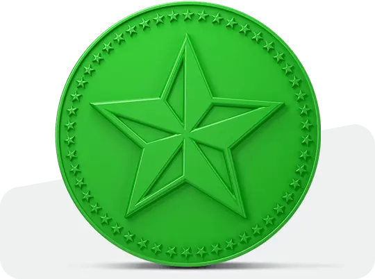 Dye Green Challenge Coins