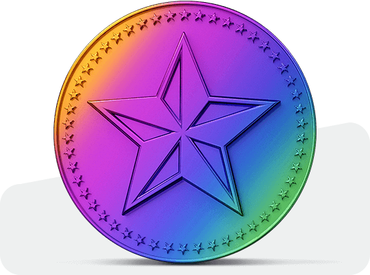 Rainbow Finish