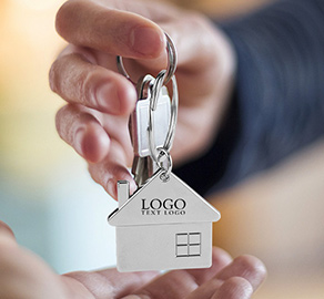 Real estate keychain personalized 