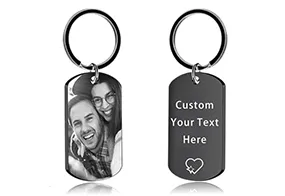 Personalized Photo Keychain Personalized Photo Keychain