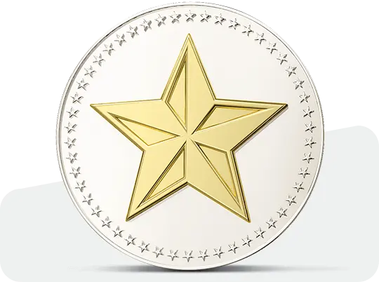 Two Tone Finish Challenge Coins