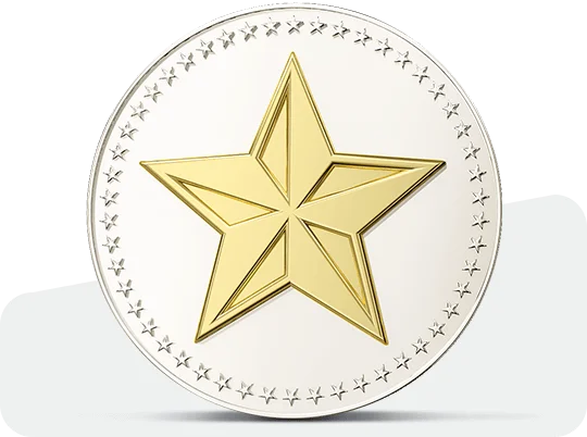 Two Tone Finish Challenge Coins