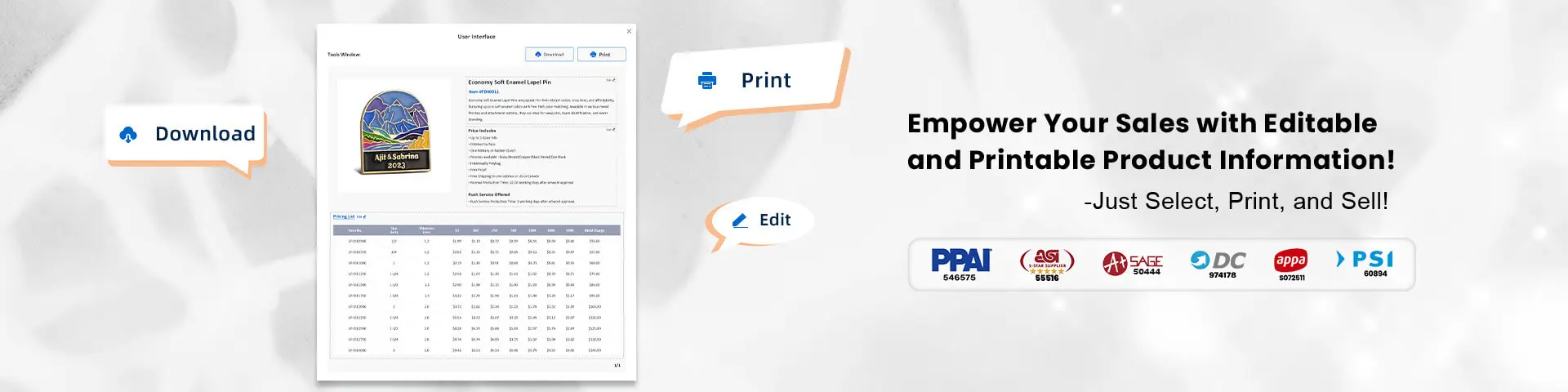 Distributor Sales sheet