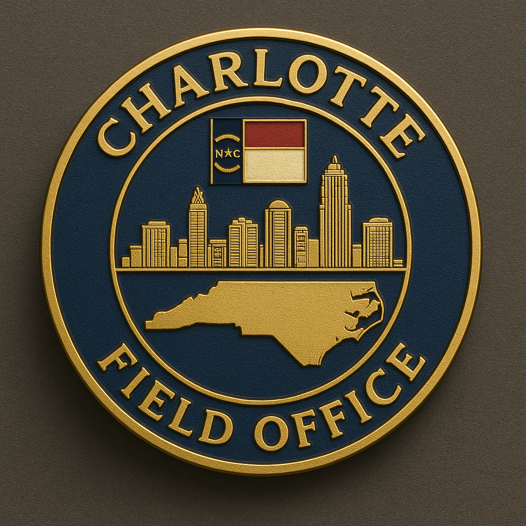 FBI Charlotte Challenge Coin