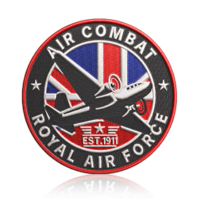 Air Force Design Template of Iron On Badges