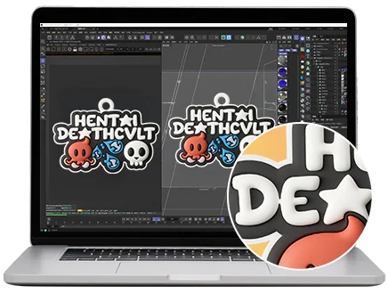 Free Design PVC Keychains