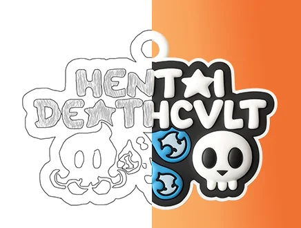 perfect pvc keychains