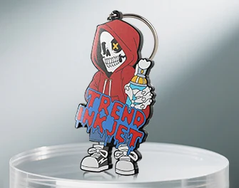 UV Printed PVC Keychains