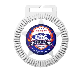 Combat Wrestling Takedown King Medal Combat Wrestling Takedown King Medal