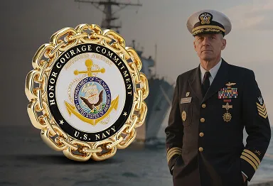 Honor and Courage Navy Veteran Coins Honor and Courage Navy Veteran Coins