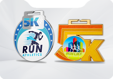 Custom 5K Medals