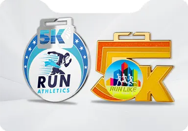 Custom 5K Medals
