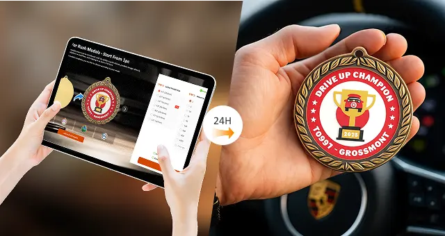 24H Rush Award Medals