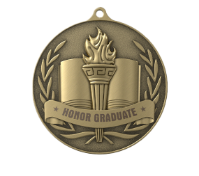 Book Banner Medal