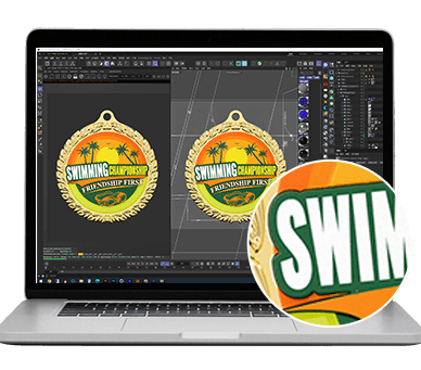 medal design artwork