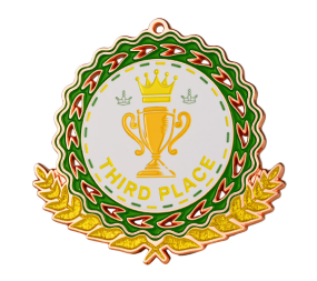 Third Place Award Medals