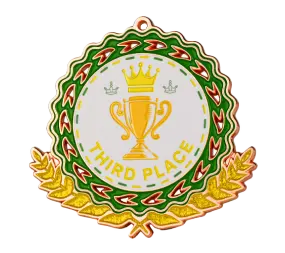 Third Place Award Medals