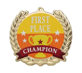 Champion Medal - Customized Winner Medal Champion Medal - Customized Winner Medal