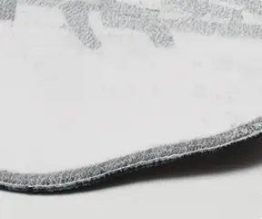 No Backing with Embroidered Patches