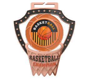 Basketball Frame Basketball Medal