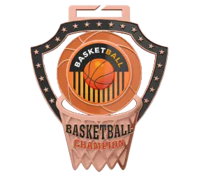 Basketball Frame Basketball Medal