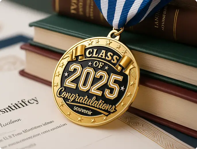 Custom Class of 2025 Congratulations Award