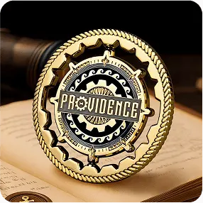 Providence Gear Spinner Coin