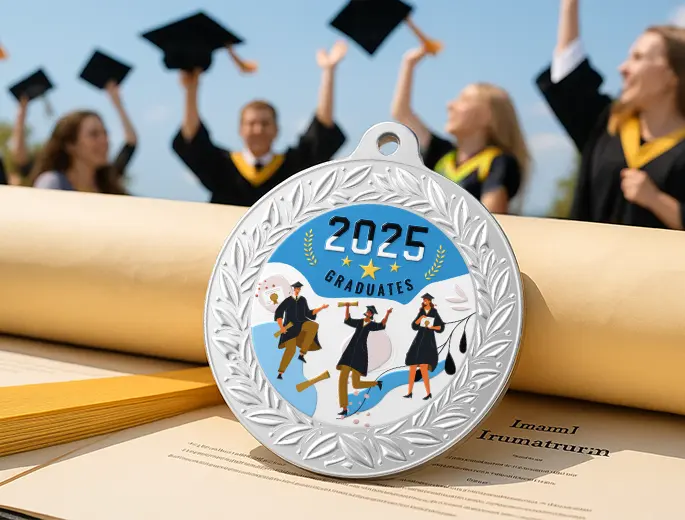Personalized Graduation Medals