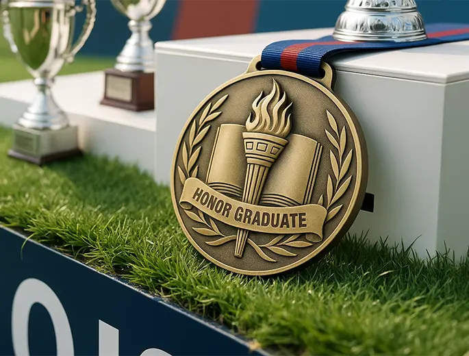 Customizable  Honor Medals