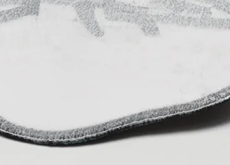 No Backing Martial Arts Patches