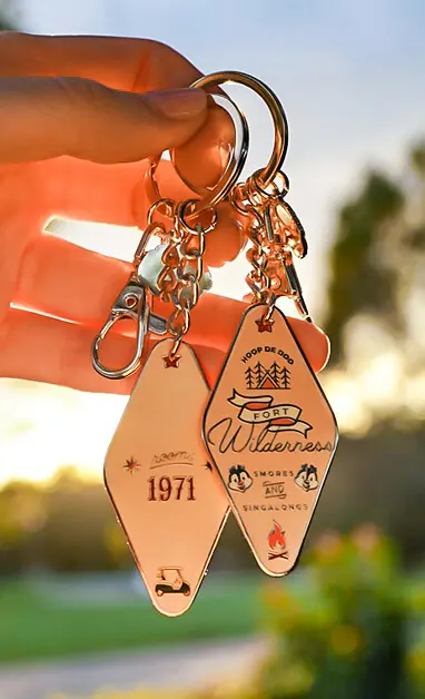 Custom Event Motel Keychains