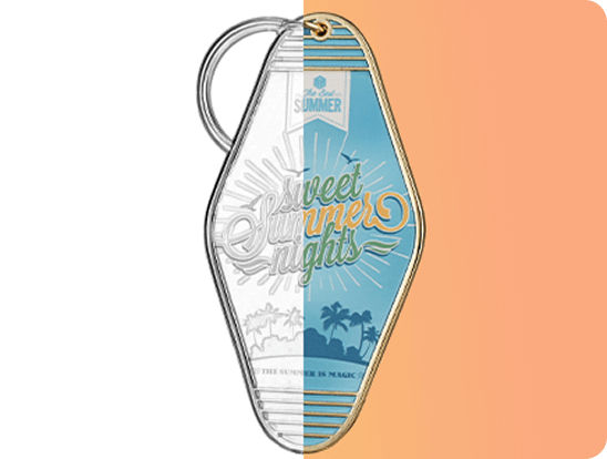 Recive your motel keychains